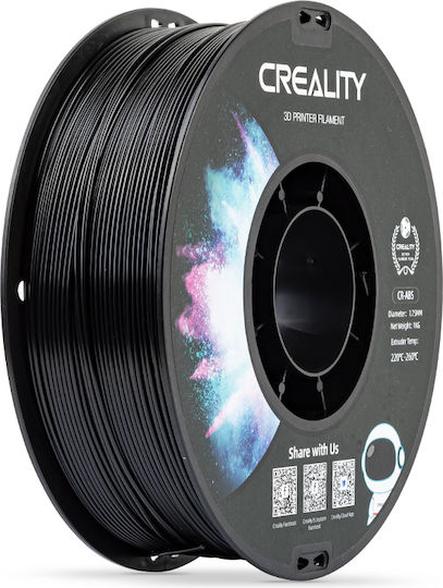 Creality3D ABS 3D Printer Filament 1.75mm Black 1kg 1pcs Spool