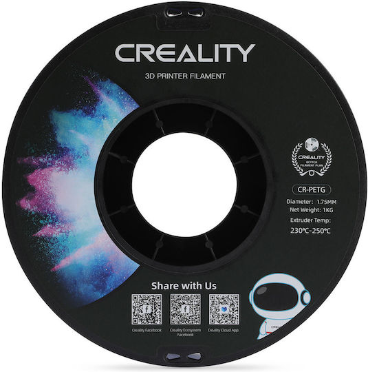 Creality3D PETG 3D Printer Filament 1.75mm Blue 1kg 1pcs Spool