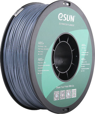 Esun ABS+ 3D Printer Filament 1.75mm Gray 1kg