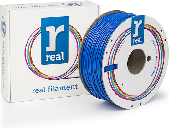 Real Filament Filament Pentru Imprimante 3D ABS 2.85mm Albastru 1kg 1 Bucată Bobină