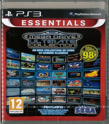 SEGA Mega Drive Ultimate Collection (Essentials) Ultimate Edition PS3 Game