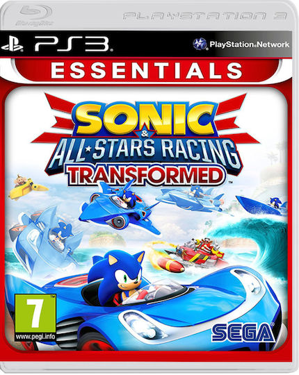Sonic & All-Stars Racing: Transformed (Essentials) PS3 Game