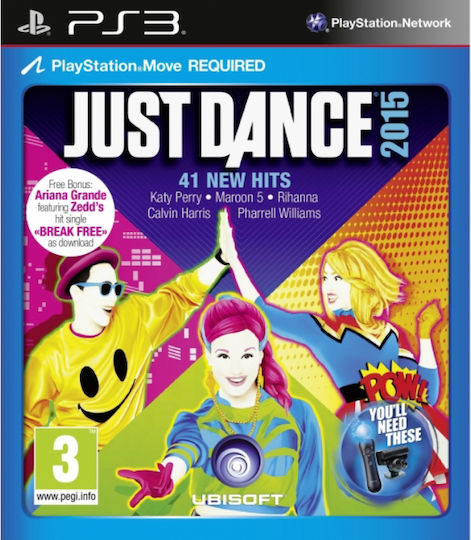 Just Dance 2015 First Edition PS3 Game