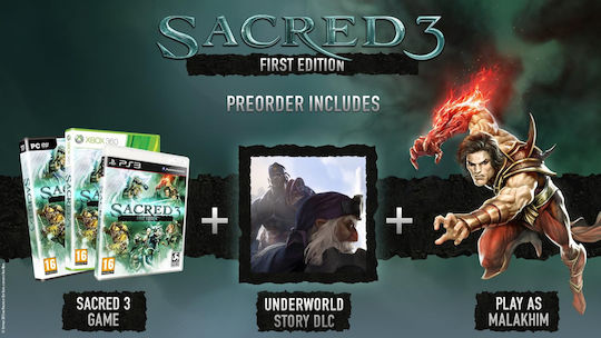 Sacred 3 First Edition PS3 Game