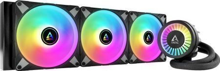 Arctic Liquid Freezer III 360 A-RGB Охлаждане AIO CPU с 3 Вентилатора 120мм Бял