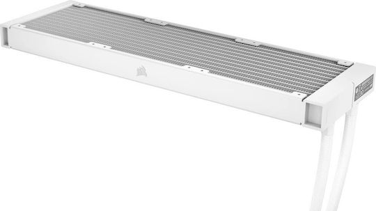 Corsair ICUE H150i RGB Elite Υδρόψυξη AIO CPU με 3 Ανεμιστήρες 120mm Λευκή