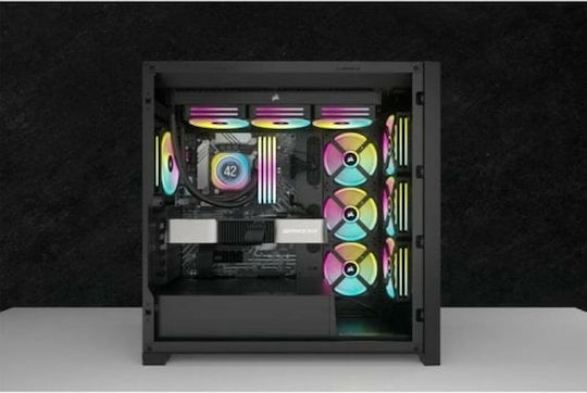 Corsair iCUE LINK H150i LCD Υδρόψυξη Επεξεργαστή Τριπλού Ανεμιστήρα 120mm για Socket AM4/AM5/1700/1200/115x με RGB Φωτισμό