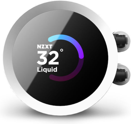 NZXT Kraken 240 RGB Water Cooling AIO CPU With 2 Fans 120mm White