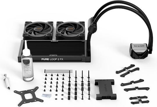 Be Quiet Pure Loop 2 FX Water Cooling System AIO CPU With 2 Fans 120mm And ARGB Lighting