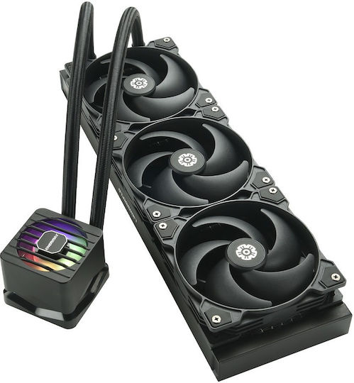 Enermax LIQMAXFLO SR Охлаждане AIO CPU с 3 Вентилатора 120мм и ARGB Осветление