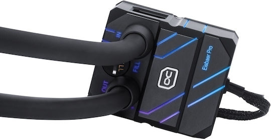 Alphacool Eisbaer Pro HPE Aurora 360 Υδρόψυξη AIO CPU με 3 Ανεμιστήρες 120mm και ARGB Φωτισμό