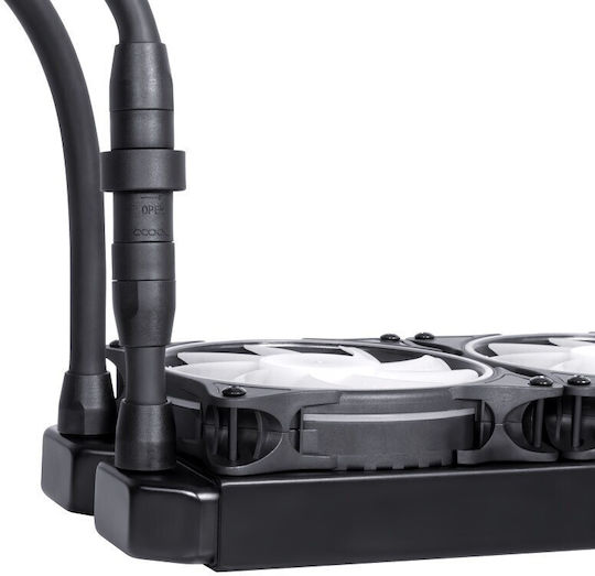 Alphacool Eisbaer Pro HPE Aurora 360 Υδρόψυξη AIO CPU με 3 Ανεμιστήρες 120mm και ARGB Φωτισμό