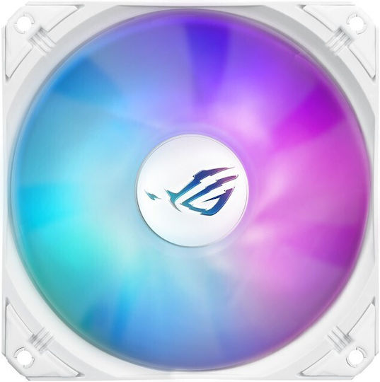 Asus ROG Strix LC III 240 v2 Υδρόψυξη AIO CPU με 2 Ανεμιστήρες 120mm και ARGB Φωτισμό Λευκή