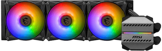 MSI MAG CORELIQUID M360 Охлаждане AIO CPU с 3 Вентилатора 120mm и ARGB Осветление