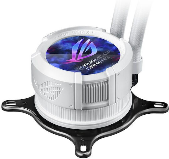 Asus Rog Strix LC III 360 CPU Water Cooling Triple Fan 120mm for Socket AM4/AM5/1700/1200/115x with ARGB Lighting White