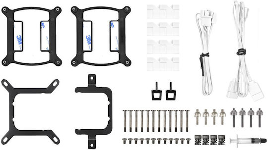 Thermaltake TH360 V2 ARGB Sync v2 Water Cooling AIO CPU with 3 White 120mm Fans