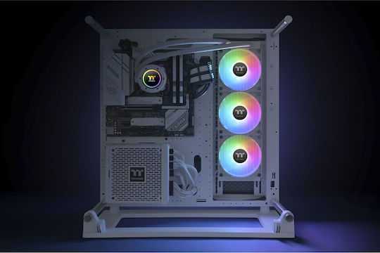 Thermaltake TH360 V2 ARGB Sync v2 Water Cooling AIO CPU with 3 White 120mm Fans