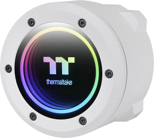 Thermaltake TH240 V2 ARGB Sync v2 Υδρόψυξη AIO CPU με 2 Ανεμιστήρες 120mm Λευκή