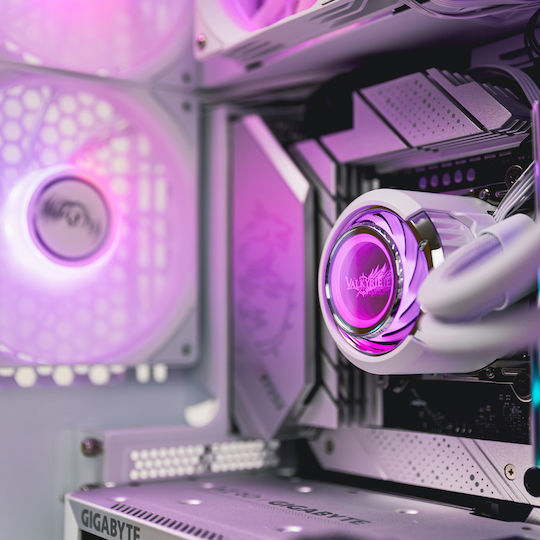 Valkyrie Jarn 360 ARGB Υδρόψυξη AIO CPU με 3 Ανεμιστήρες 120mm Λευκή