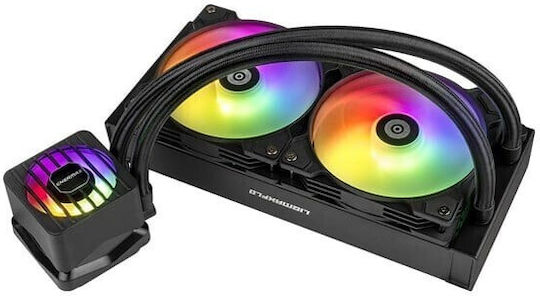 Enermax LIQMAXFLO 240 Υδρόψυξη AIO CPU με 2 Ανεμιστήρες 120mm και ARGB Φωτισμό