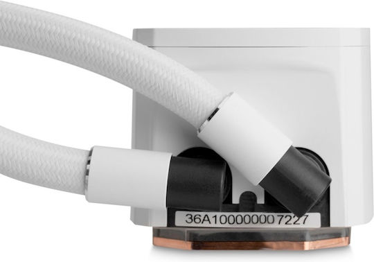Ekwb Nucleus AIO CR240 Lux D-RGB Water Cooling System AIO CPU with 2 120mm White Fans