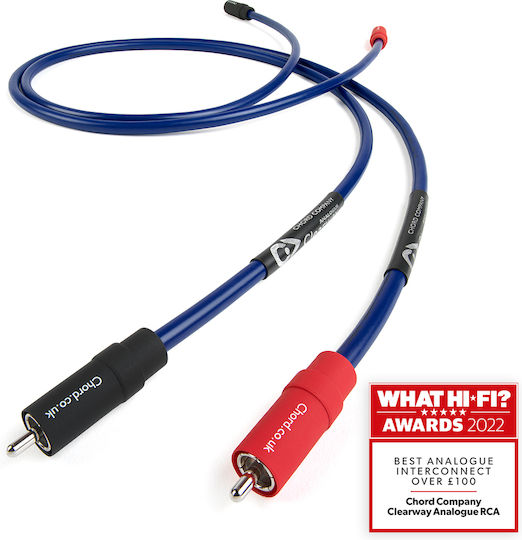 Chord Clearway Cable RCA male - RCA male 2m