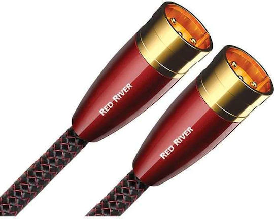 2xlr 2xlr Audioquest Red River Audio Cable 1m