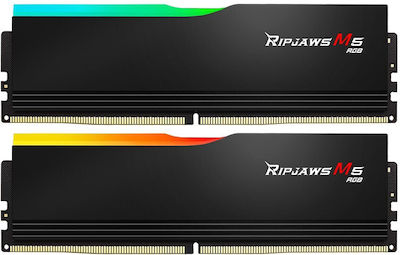 G.Skill 64GB DDR5 RAM with 2 Modules (2x32GB) and 6400 Speed for Desktop