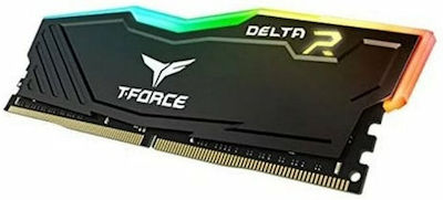 TeamGroup T-Force Delta RGB 16GB DDR4 RAM cu Viteză 3600 pentru Desktop