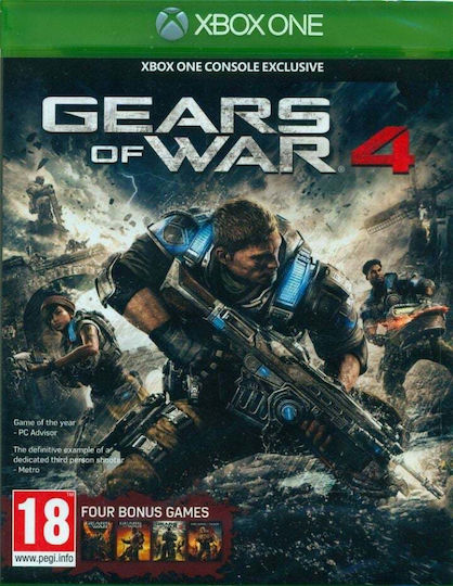 Gears of War 4 (Ultimate Edition) Ultimate Edition XBOX ONE Game (Used)