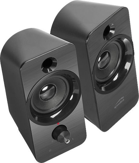 SpeedLink Daroc Computerlautsprecher 2.0 mit Leistung 6W in Schwarz Farbe