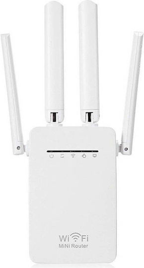 Andowl Q-T84 WiFi Extender Single Band (2.4GHz) 300Mbps