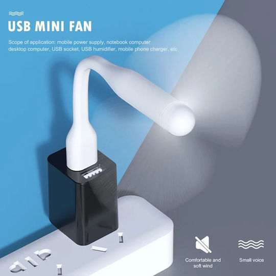 Techsuit Tuf1 Вентилатор USB 2W Черен