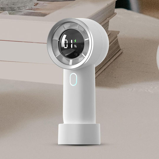 Techsuit HX130 Handheld Fan USB Ohne Flügel 4W Weiß