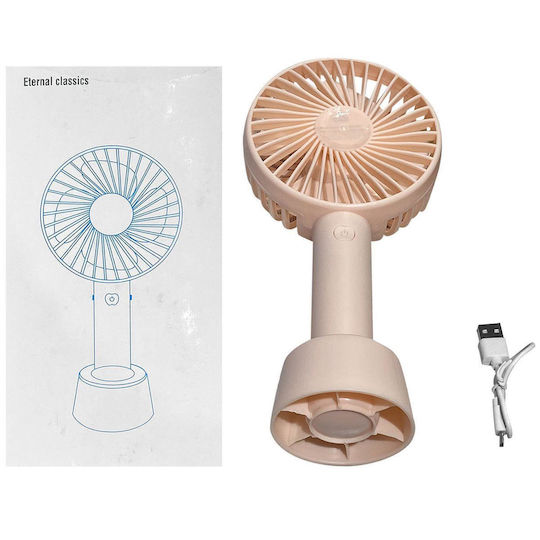 HOMie USB Ventilator Mini USB Φ105cm Rosa 49187
