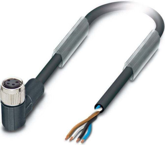 Lapp Kabel Connection Cable 5m 4p Angle Plug Fieldbus M8 S A Ab-c4 5 0pur-m8fa 22260312