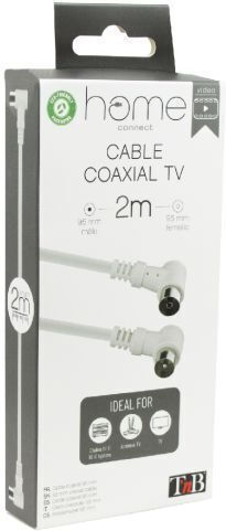 T'nB Καλώδιο Coaxial male - Coaxial female 5m 1τμχ
