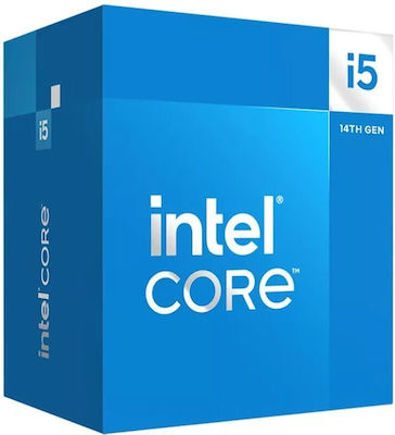 Intel Kern i5 14400F 1.8GHz Processor 10 Core for Socket 1700 in Box with Heatsink