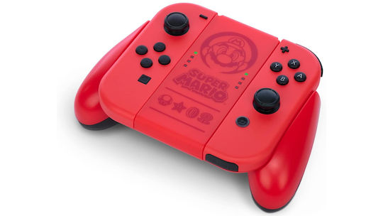 PowerA Hand GripΧειριστηρίου για Switch σε Κόκκινο χρώμα