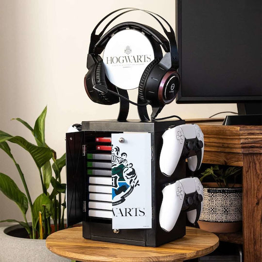 Numskull Gaming Locker Βάση για 4 χειριστήρια Hogwarts Legacy Μαύρη NS4265