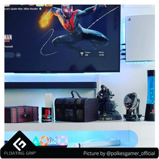 Floating Grip LED-Streifen 50cm Led Wire Light USB 5V Blau Licht 0.5m mit Netzteil