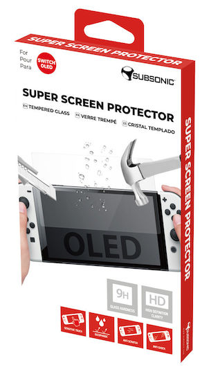 Subsonic Screen Protection Tempered Glass for Switch OLED