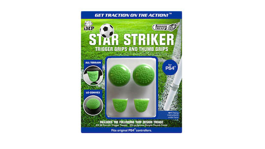 Imp Tech Thumb Grips for PS4 in Green Color