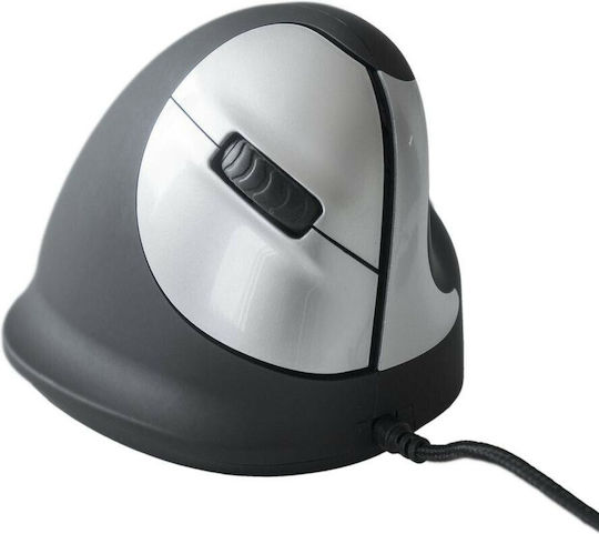 R-Go Tools HE Mouse Verkabelt Ergonomisch Maus Schwarz