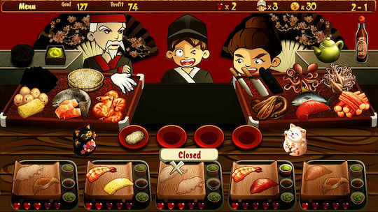 Sushi Bar Express Switch Game