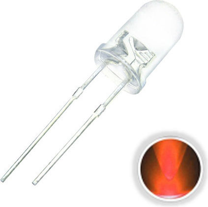 Haitronic LED 2 Volt Orange 10 Pieces HS1194
