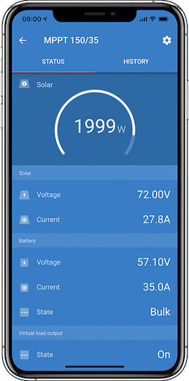 Victron Energy BlueSolar MPPT 150/45 Ρυθμιστής Φόρτισης 48V 45A
