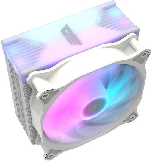 Darkflash Darkair Active CPU Cooling Fan for AM4/115x Socket White