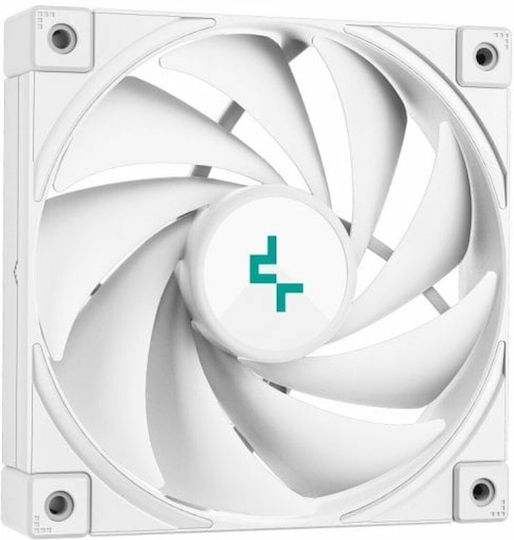 Deepcool AK400 Digital WH CPU Cooling Fan with ARGB for AM4/AM5/1200/115x/1700 Socket White