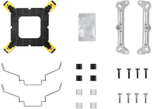 Jonsbo CR-1400 EVO Ψύκτρα Επεξεργαστή για Socket 115x/1700/AM4/AM5 με RGB Φωτισμό Λευκή